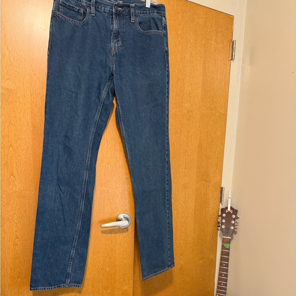 Old Navy Men's Straight Blue Jeans